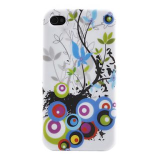 Trees Pattern Soft Case for iPhone 4 and 4S