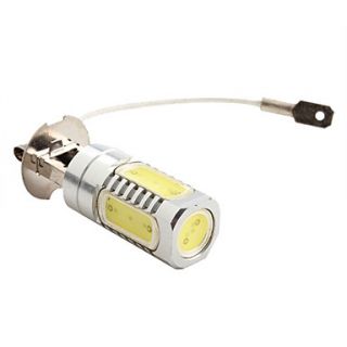 H3 7.5W 600LM 7000 8000K White Light High Power LED Bulb for Car Lamps (DC 12V)