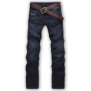 Mens Fashion Skinny Jeans With Belt