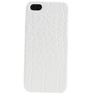 Crocodile Pattern Faux Leather Coated Hard Case for iPhone 5/5S (Assorted Colors)
