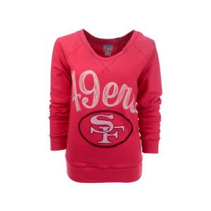 San Francisco 49ers NFL Womens Field Goal Fleece Crew