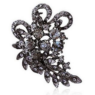 Womens Special Vintage Look Shiny Bead Brooch