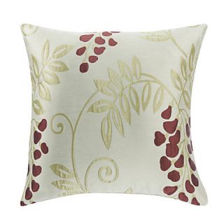 Jacquard Grape Decorative Pillow Cover