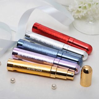 Personalized Classic Alloy Perfume Bottle   Set of 4 (Mixed Color)