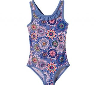 Infant/Toddler Girls Patagonia QT Swimsuit   Crystal Stars/Railroad Blue Bathin