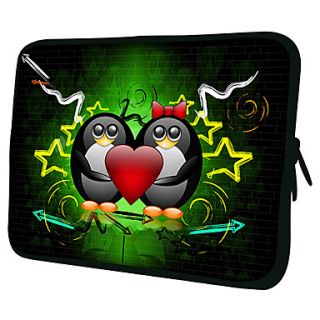 Loving Penguin Laptop Sleeve Case for MacBook Air Pro/HP/DELL/Sony/Toshiba/Asus/Acer