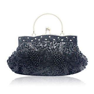 Gorgeous Satin with Beading and Sequins Evening Handbag/Clutches(More Colors)