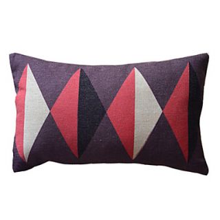 Geometric Cotton/Linen Decorative Pillow Cover