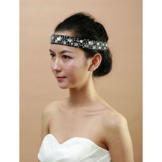 Bridal Fabric With Acrylic Womens Headbands