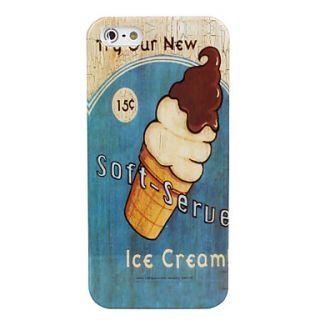 Ice Cream Pattern Hard Case for iPhone 5/5S