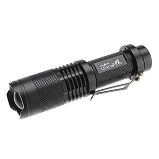 UltraFire SK68 3 Mode Cree XM L T6 Zoom LED Flashlight Set (1000LM, 1x18650)