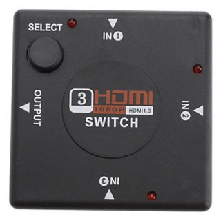 3 to 1 HDMI Switcher for PS3/Xbox360/PC