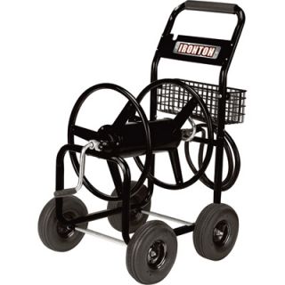 Ironton Hose Reel Cart   Holds 300ft. x 5/8in. Hose