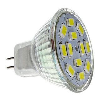MR11 6W 12x5730SMD 550 570LM 6000 6500K Natural White Light LED Spot Bulb (12V)