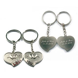 Personalized Keyring   Love You (Set of 6 Pairs)