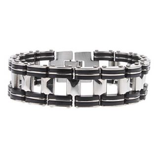 Bike Chain Style Stainless Steel Bracelet