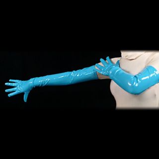 Azure PVC Shoulder Length Gloves(2 Pieces)