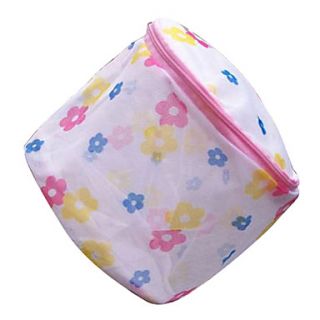 Printed Bra Protecting Wash Bag With Stand(Random Colors)