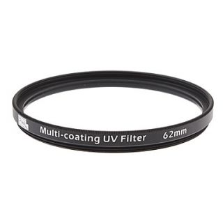 Multi coating UV Filter 62mm for Canon Nikon Sony and More