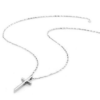 Classical 925 Sterling Silver Sacred Cross Necklace