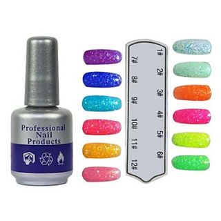 UV Color Sweet Builder Gel Nail Polish No.205 216(10ml,1PCS,Assorted Colors)