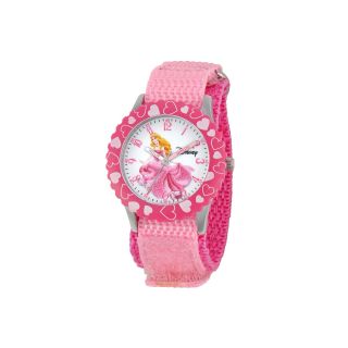 Disney Aurora Kids Time Teacher Pink Strap Watch, Girls
