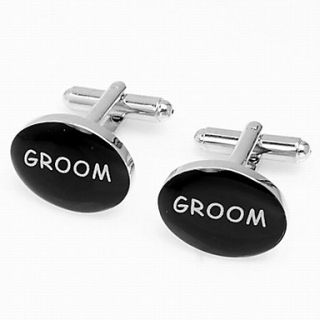 Nice Oval Cufflinks For Groom