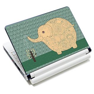 Elephant Pattern Laptop Protective Skin Sticker For 10/15 Laptop 18296(15 suitable for below 15)