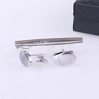 Personalized Cufflinks And Tie bar