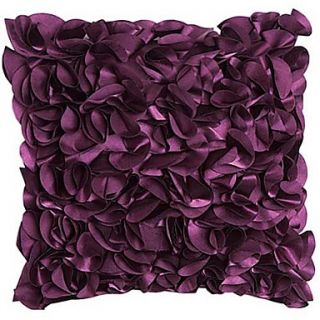 Modern Embroidery Floral Polyester Decorative Pillow Cover
