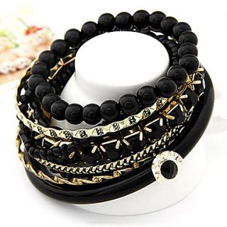 Bohemia Ocean Style Refreshing Beads Multilayer Bracelet