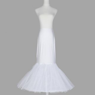Nylon Mermaid and Trumpet Gown 2 Tier Floor length Slip Style/Wedding Petticoats