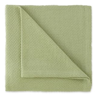 JCP Home Collection  Home Woven Cotton Blanket, Green