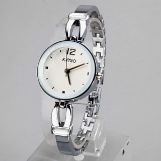 Lovely Alloy Quartz Movement Round Womens Watch(More Colors)