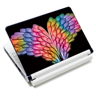 Feather Pattern Laptop Protective Skin Sticker For 10/15 Laptop 18640(15 suitable for below 15)