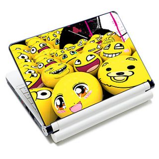Cute Eggs Pattern Laptop Protective Skin Sticker For 10/15 Laptop 18656(15 suitable for below 15)