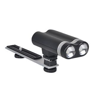Double head Rechargeable Digital Photo Video Lamp