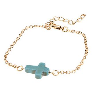 The Cross And Turquoise Bracelet