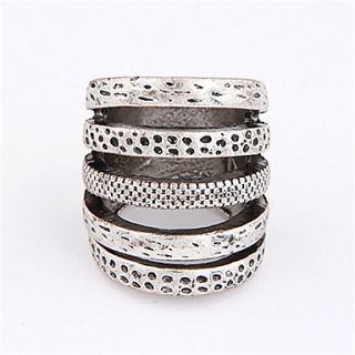 Vintage Alloy Multi row Rings (Assorted Colors)