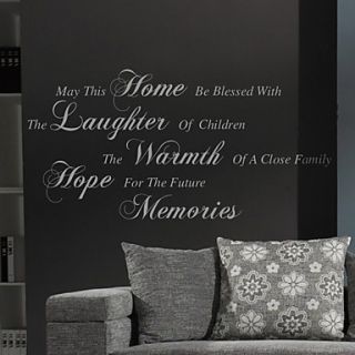 May This Home Wall Sticker