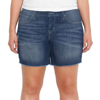 Levi s Denim Cut Off Short   Plus, Modern Reflection, Womens