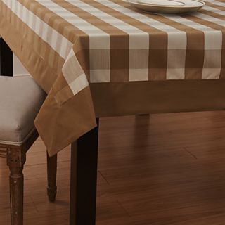 Country Style Wide Check with Border Table Cloth