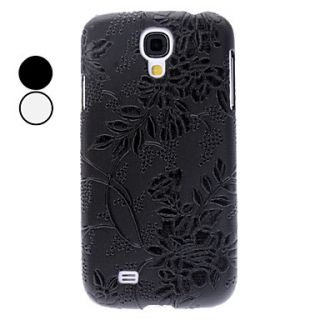 Decorative Flower pattern Hard Case for Samsung Galaxy S4 I9500