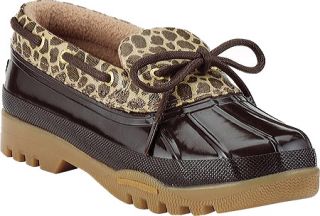 Womens Sperry Top Sider Duckling   Brown/Leopard Casual Shoes