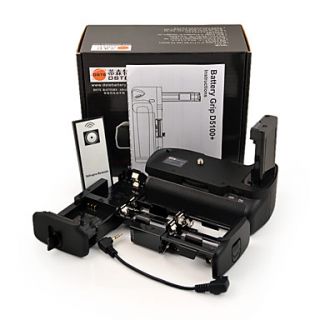 DSTE D5100 Pro Multi Power Battery Grip Holder for Nikon D5100 D5200 with Remote