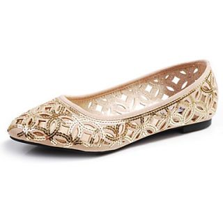 Fashion Flat Heel Flats With Sequin Casual Shoes(More Colors)