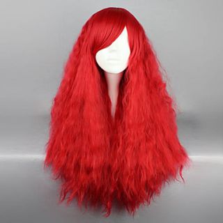 Fantasy Opera Red 70cm Punk Lolita Afro Wig