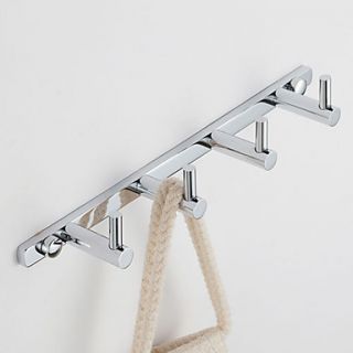 Atmosphere Bathroom Wall Mounted Brass Coat And Hat Hook
