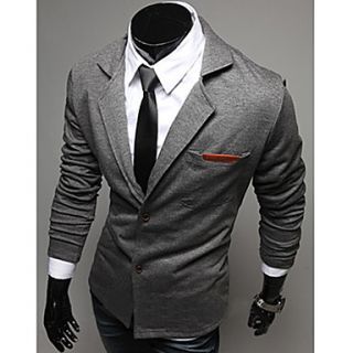 MenS Knit Lapel Two Button Suit