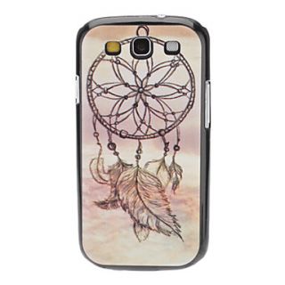 Light Feather Pattern Hard Case for Samsung Galaxy S3 I9300
